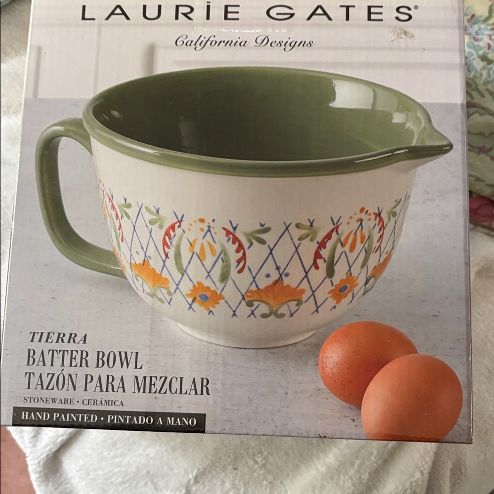 Laurie Gates  batter bowl